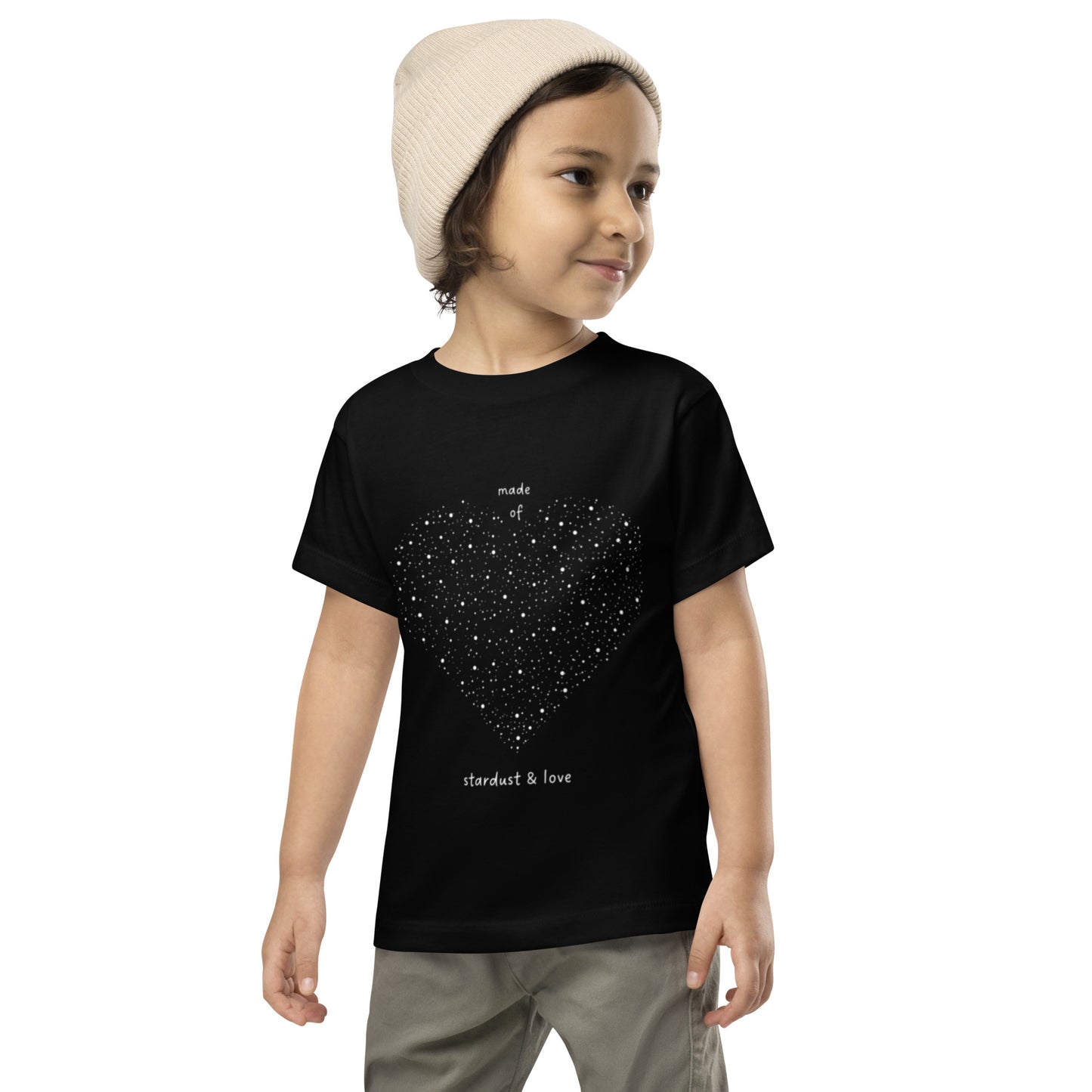 Stardust and Love - Toddler Cotton T-Shirt