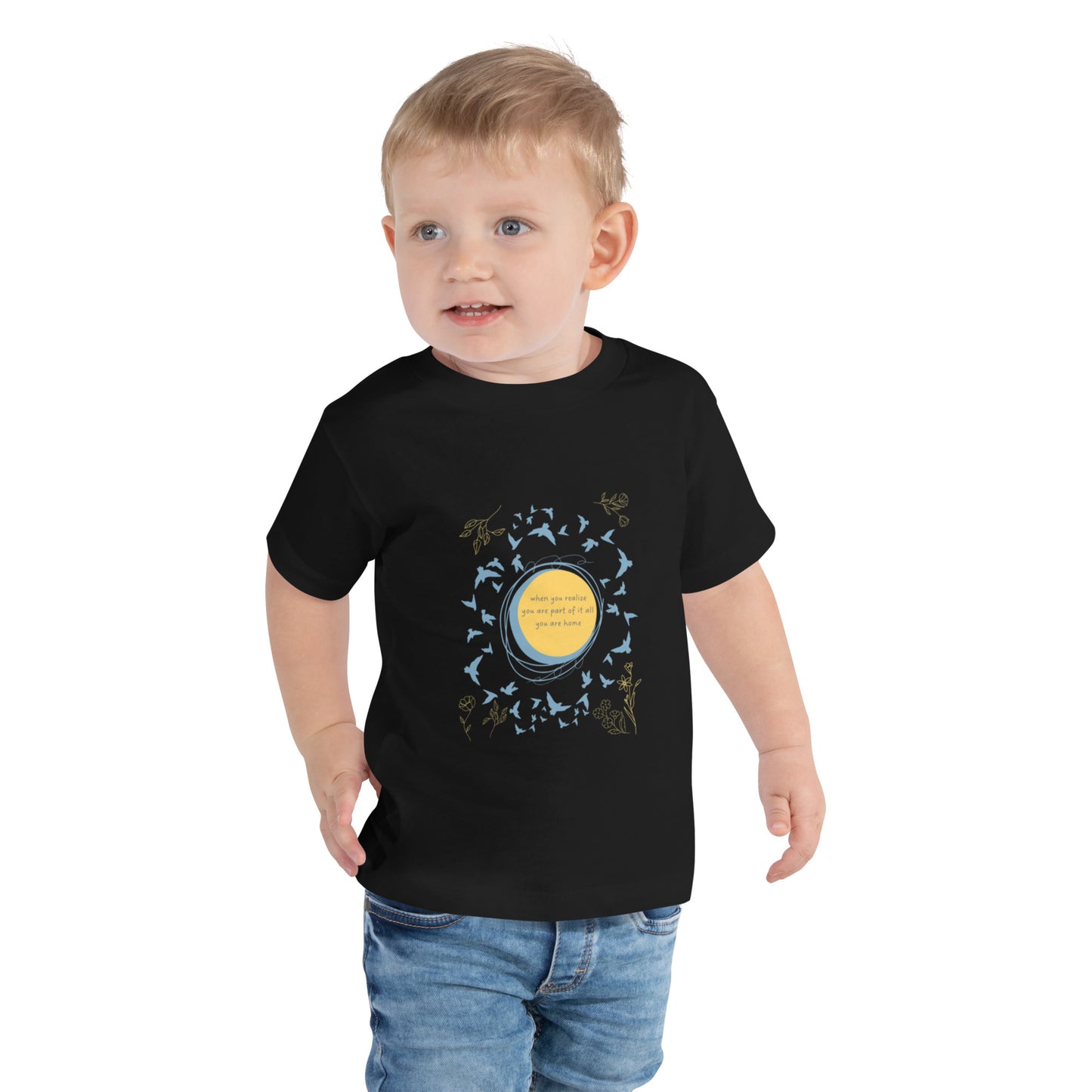 Part Of It All - Toddler Short Sleeve Cotton T-Shirt