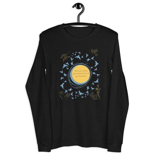 Part Of It All - Unisex Long Sleeve Cotton T-Shirt