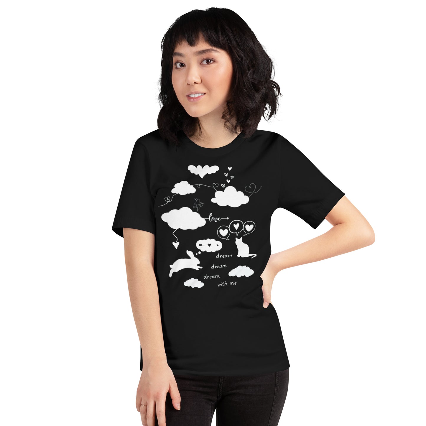 Dream With Me - Unisex Cotton T-Shirt